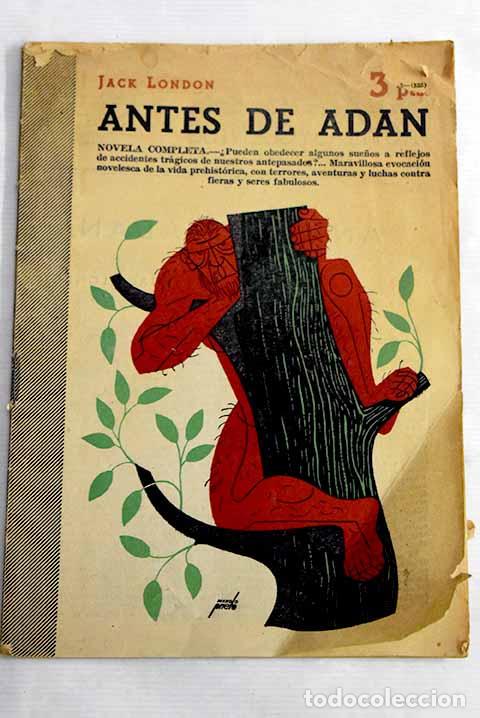 Libros: Antes de Ad&aacute;n: novela completa.- London, Jack - Foto 1