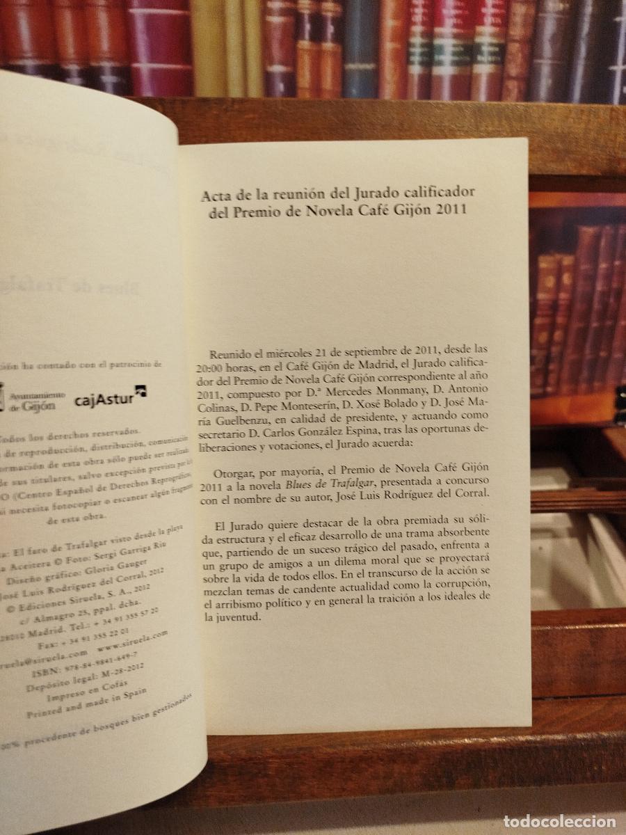 Libros: Blues de Trafalgar - Rodr&iacute;guez del Corral, Jos&eacute; Luis - Foto 5