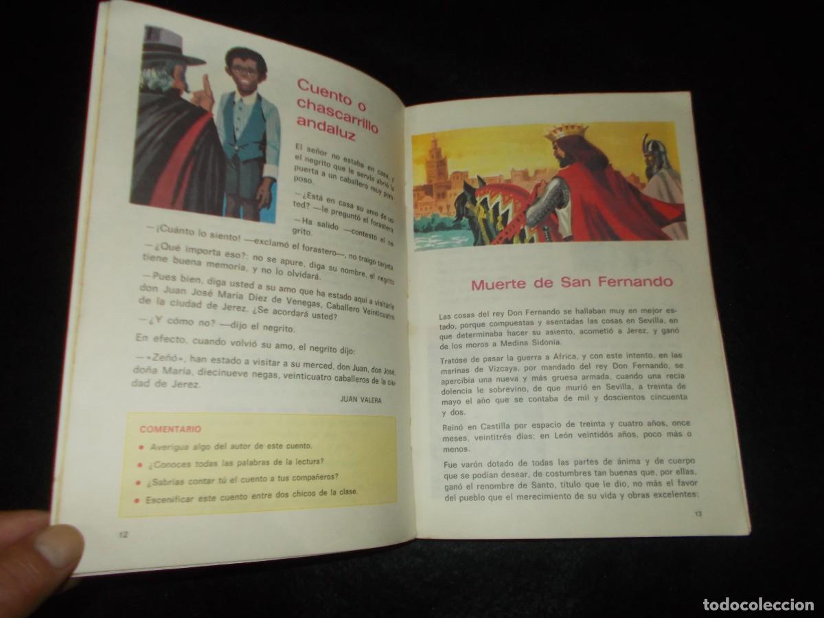 Libros: LEO Y COMENTO 3 EGB 3&ordm; E.G.B. Edelvives 1974. Libro de Texto Escolar Colegio - Foto 3