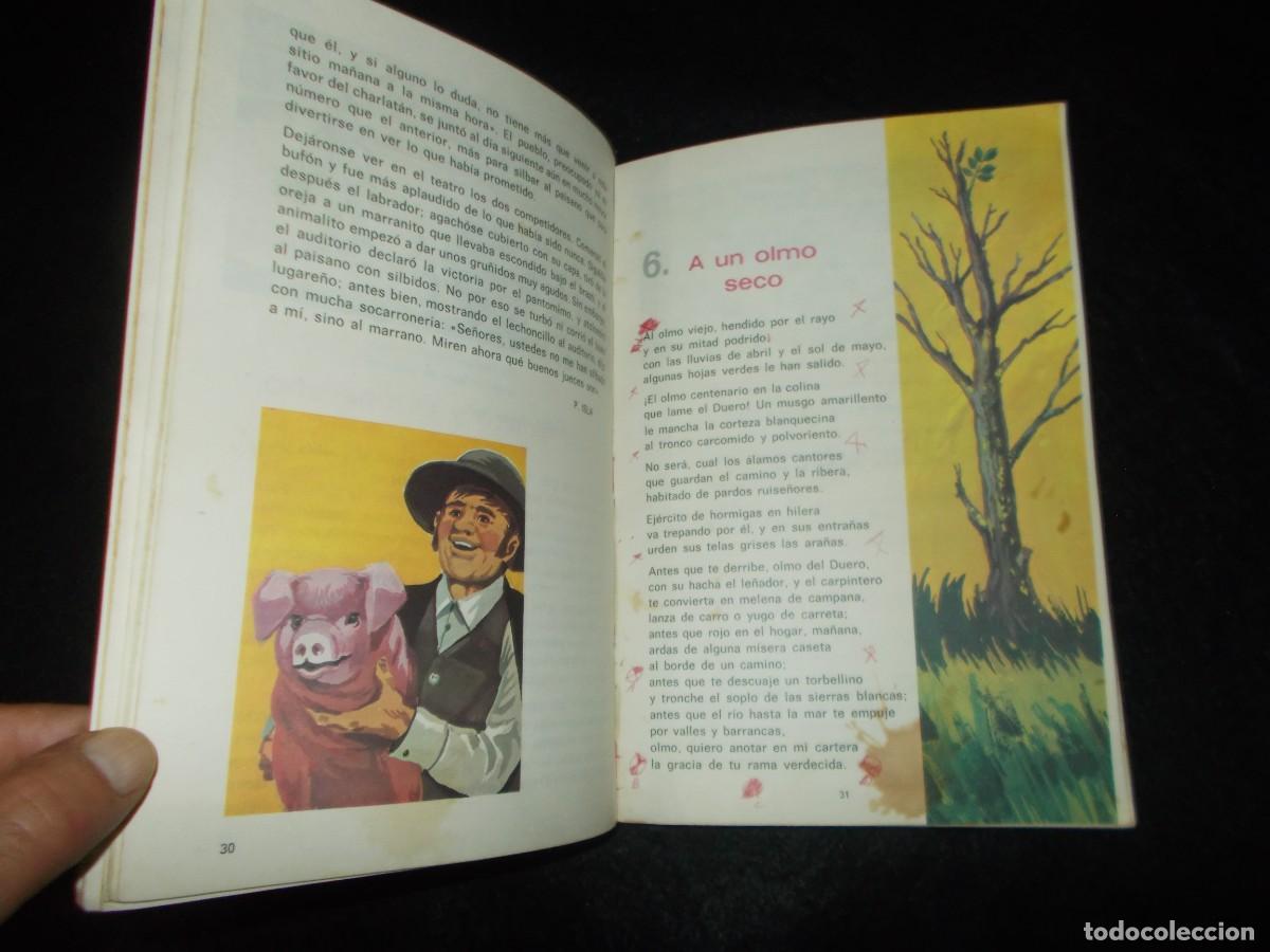 Libros: LEO Y COMENTO 3 EGB 3&ordm; E.G.B. Edelvives 1974. Libro de Texto Escolar Colegio - Foto 4