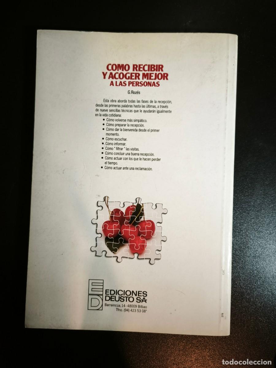Libros: Como recibir y acoger mejor a las personas - G. Roz&eacute;s - Foto 3