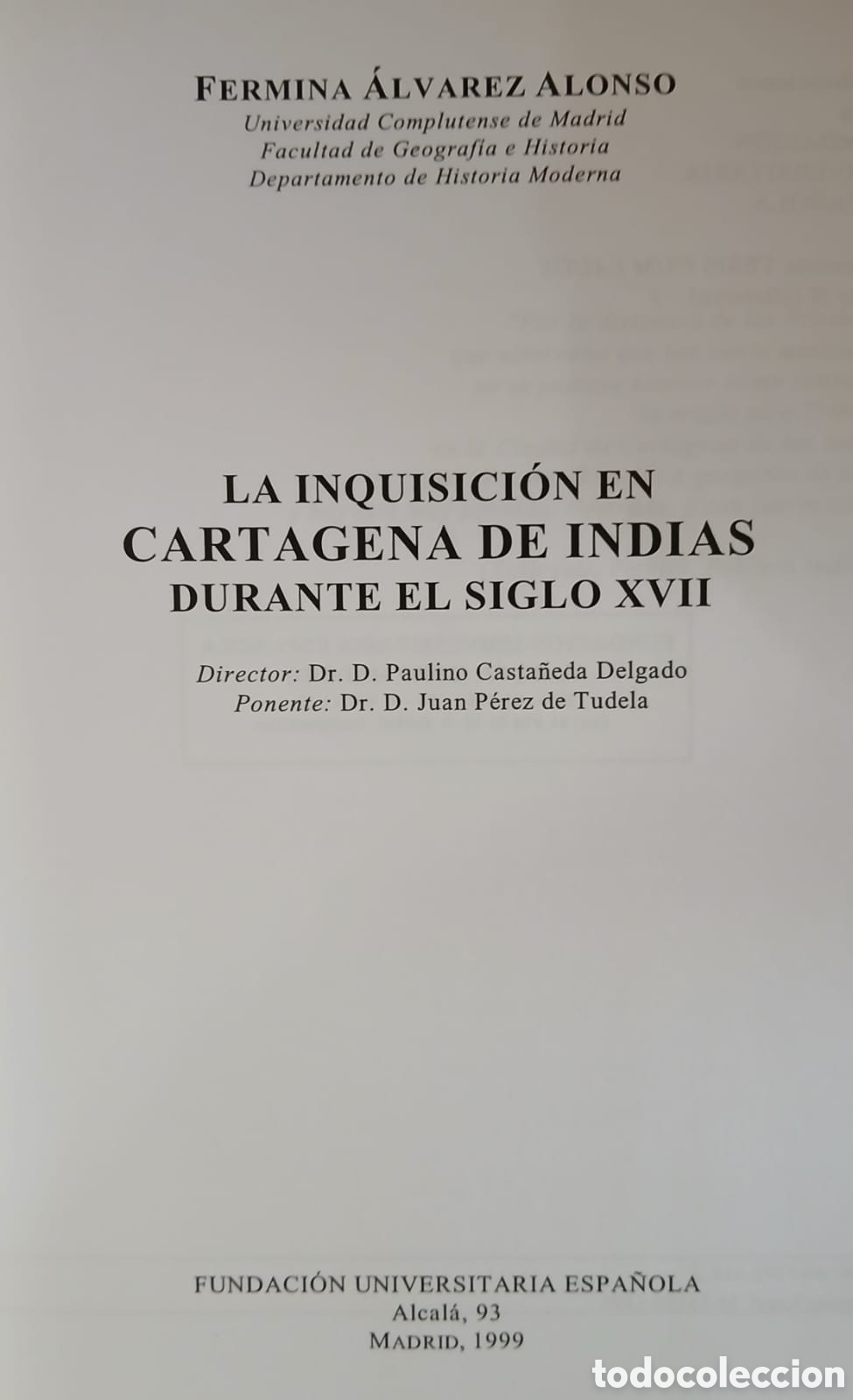 Libros: La inquisicion en Cartagena de indias - Foto 2