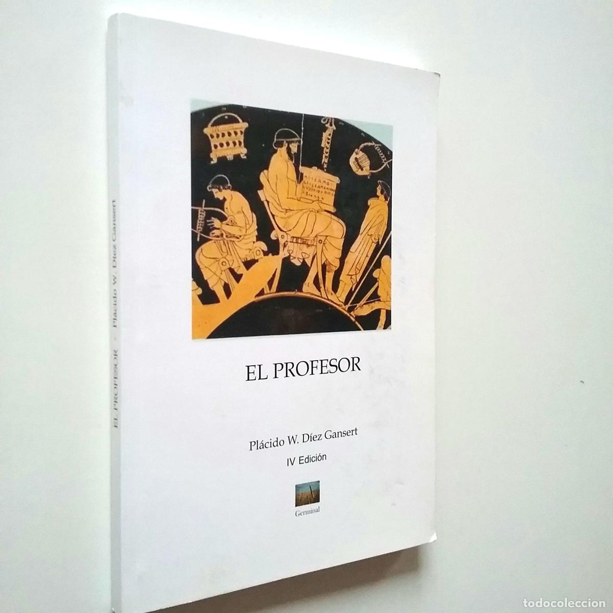 Libros: Pl&aacute;cido W. D&iacute;ez Gansert - El profesor (Primera edici&oacute;n) - Foto 1