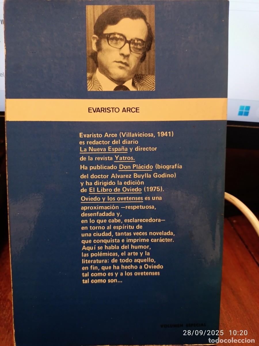Libros: Oviedo y los ovetense. Evaristo Arce - Foto 2