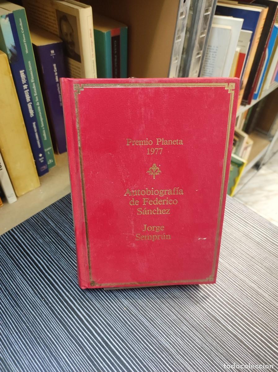 Libros: AUTOBIOGRAFIA DE FEDERICO SANCHEZ JORGE SEMPRUN - Foto 1