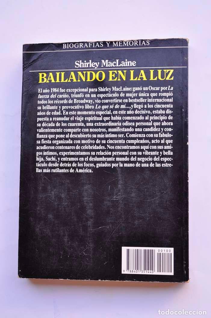 Libros: Bailando en la luz - MACLAINE, Shirley - Foto 4