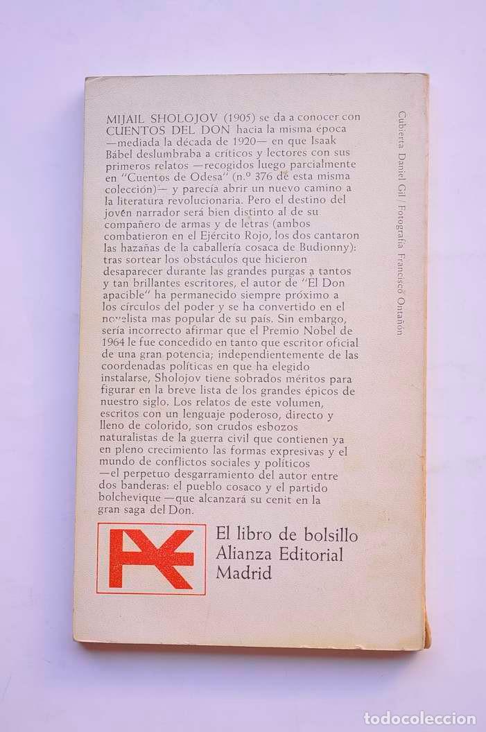 Libros: Cuentos del Don - SHOLOJOV, Mijail - Foto 3