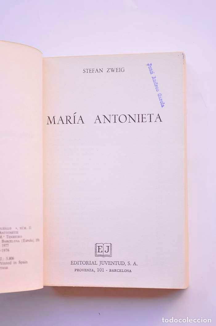 Libros: Mar&iacute;a Antonieta - ZWEIG, Stefan - Foto 2