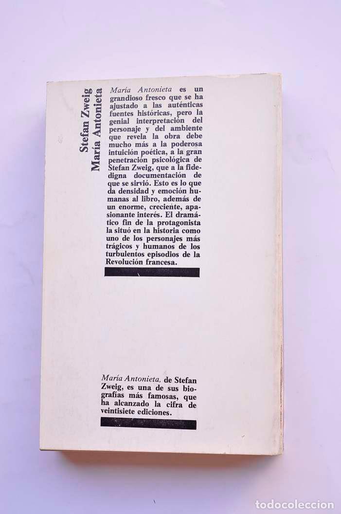 Libros: Mar&iacute;a Antonieta - ZWEIG, Stefan - Foto 3