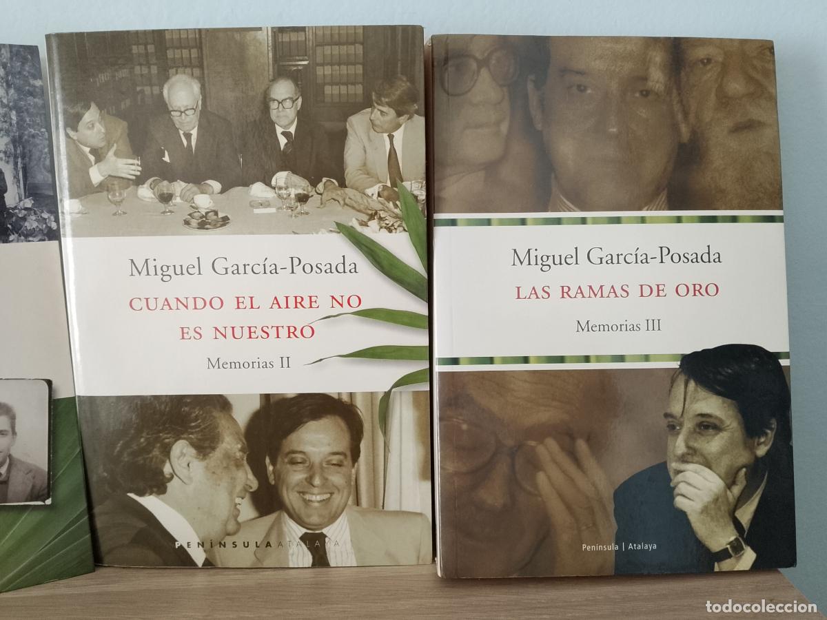Libros: Miguel Garc&iacute;a-Posada. MEMORIAS. 3 TOMOS - Foto 2
