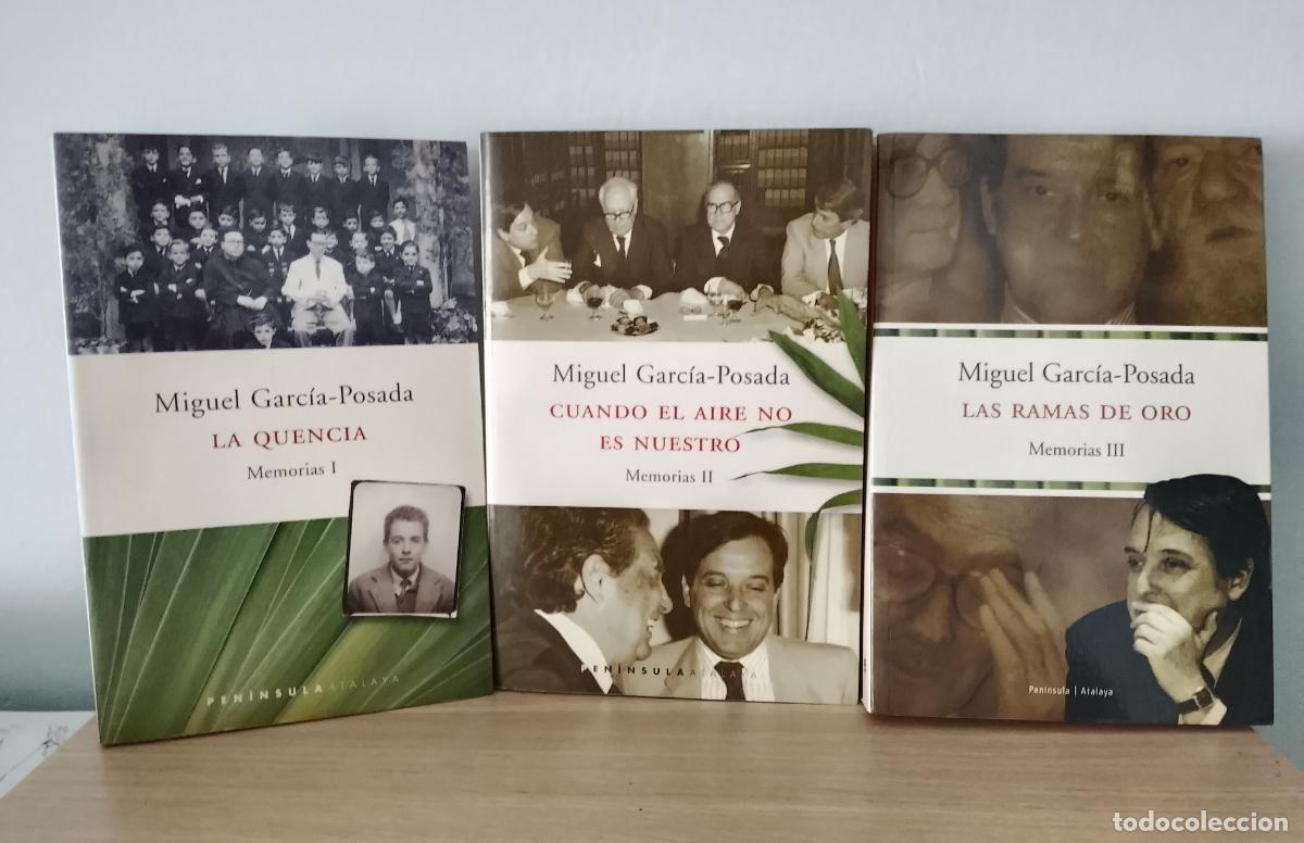 Libros: Miguel Garc&iacute;a-Posada. MEMORIAS. 3 TOMOS - Foto 1