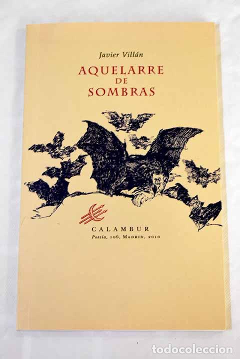 Libros: Aquelarre de sombras.- Vill&aacute;n, Javier - Foto 1