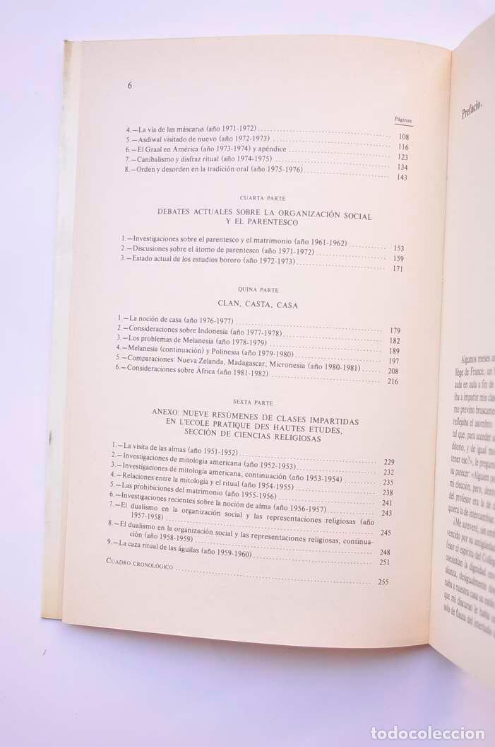 Libros: Palabra dada - L&Eacute;VI-STRAUSS, Claude - Foto 4