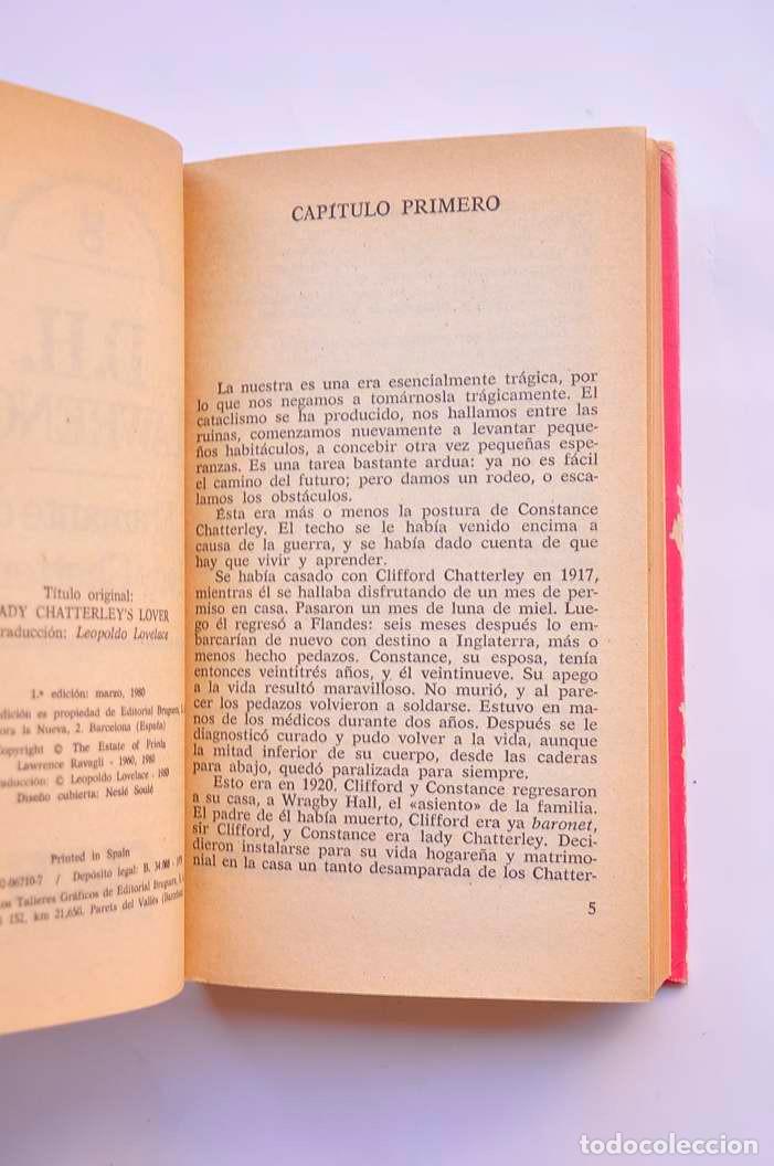 Libros: El amante de Lady Chatterley - LAWRENCE, D. H. - Foto 3