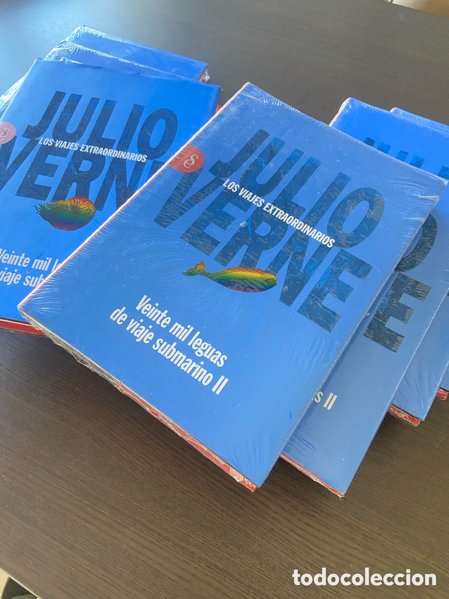 Libros: Lote de 10 libros de Julio Verne, Nuevos!!!! - Foto 2