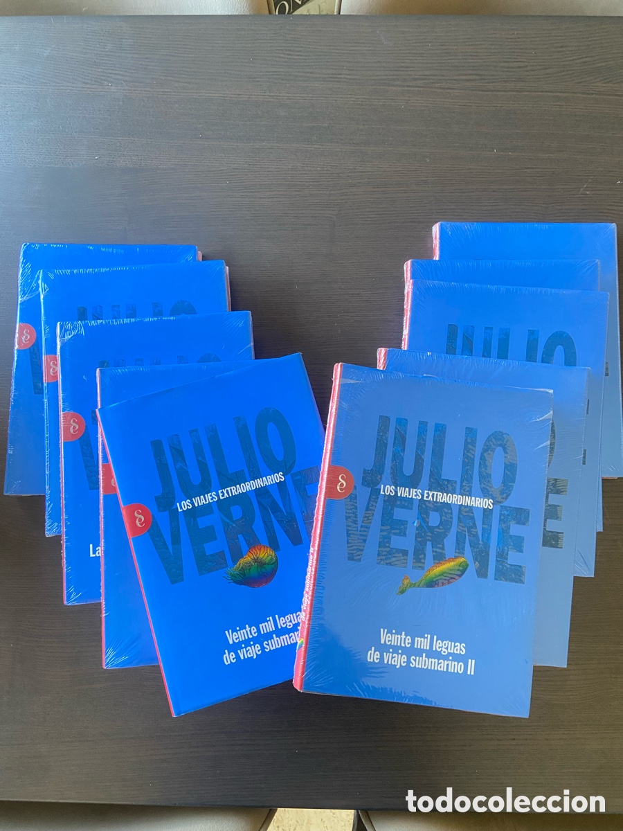 Libros: Lote de 10 libros de Julio Verne, Nuevos!!!! - Foto 1