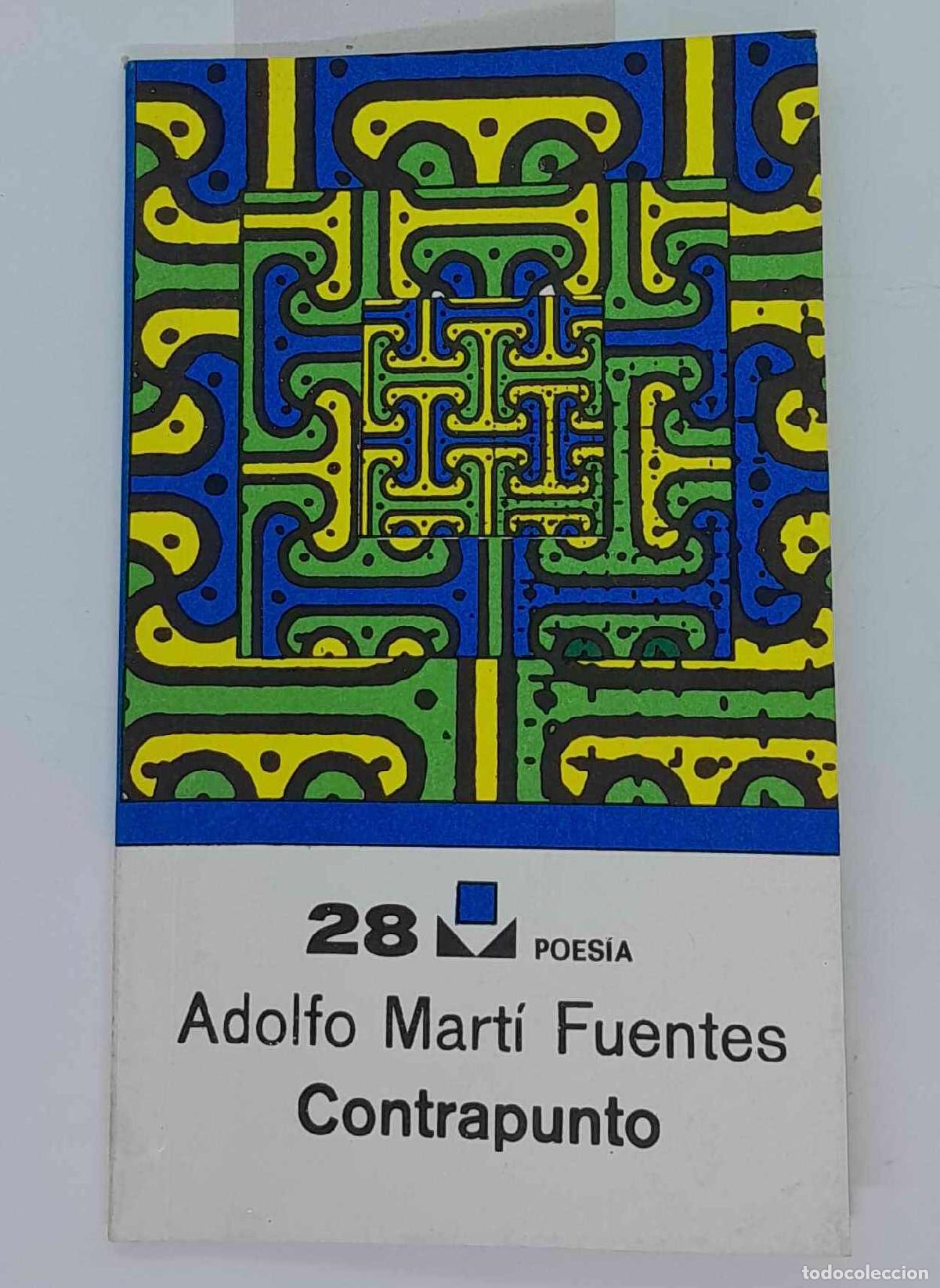 Libros: Contrapunto - Adolfo Marti Fuentes - Foto 1