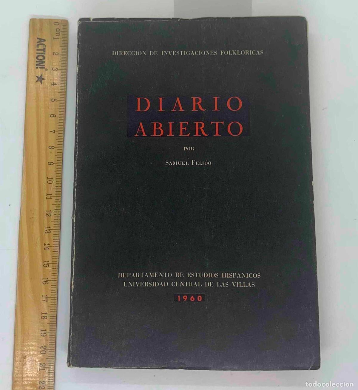 Libros: Diario abierto - Feijoo Samuel - Foto 1