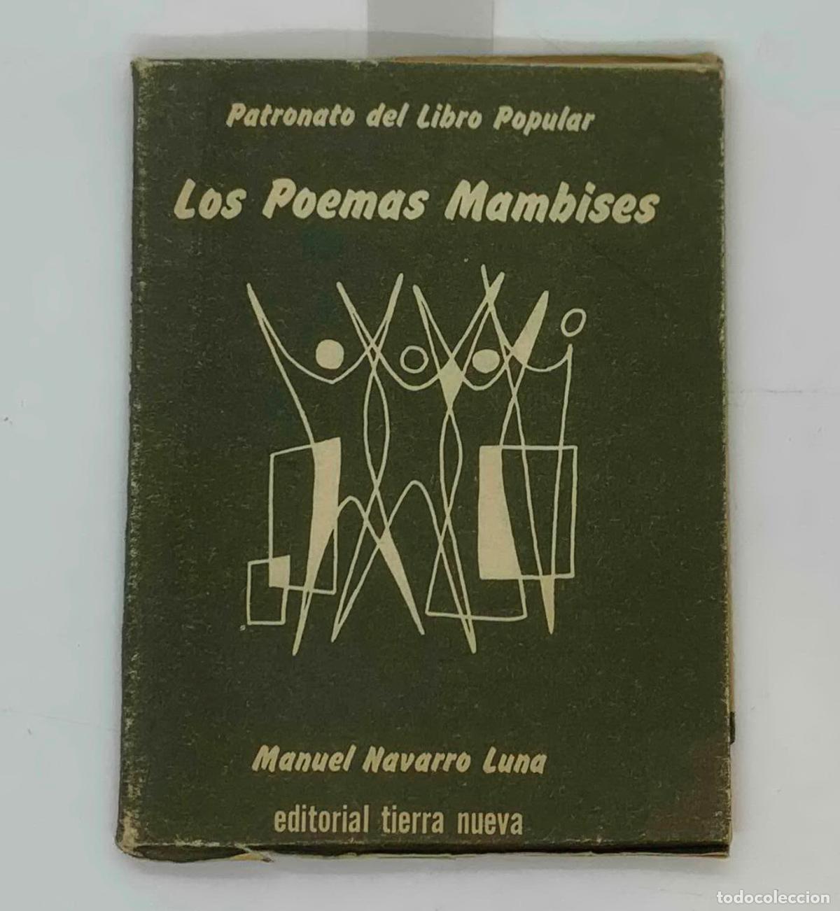 Libros: Poemas mambises - Manuel Navarro Luna - Foto 1