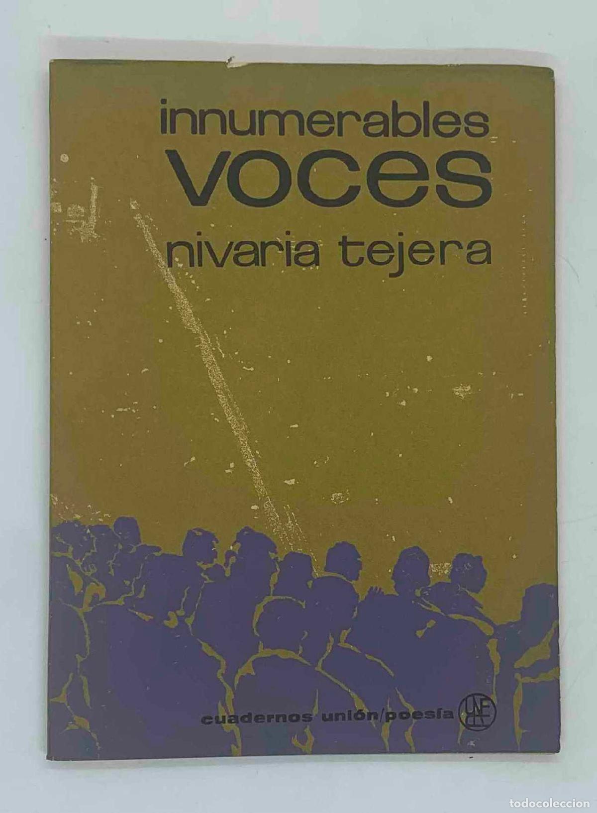 Libros: Inumerables voces - Nivaria Tejera - Foto 1