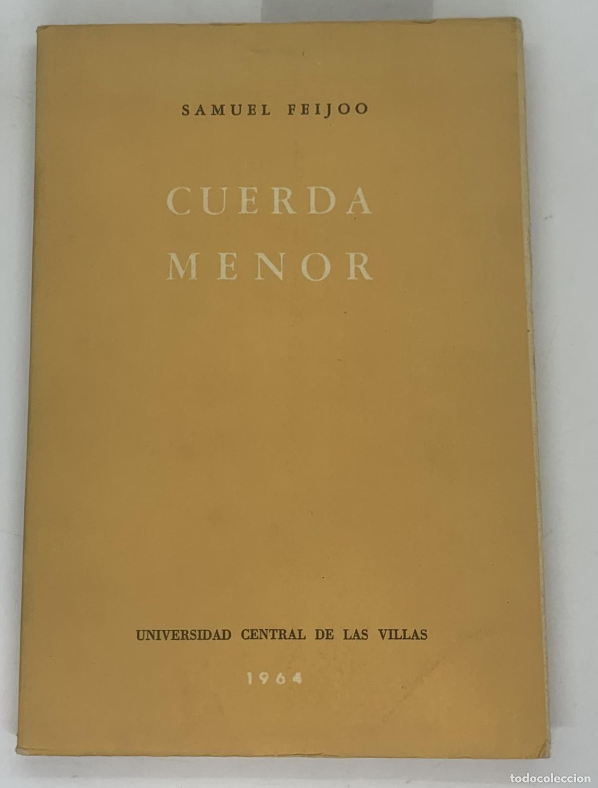 Libros: Cuerda menor (1937-1939) - Samuel Feijoo - Foto 1