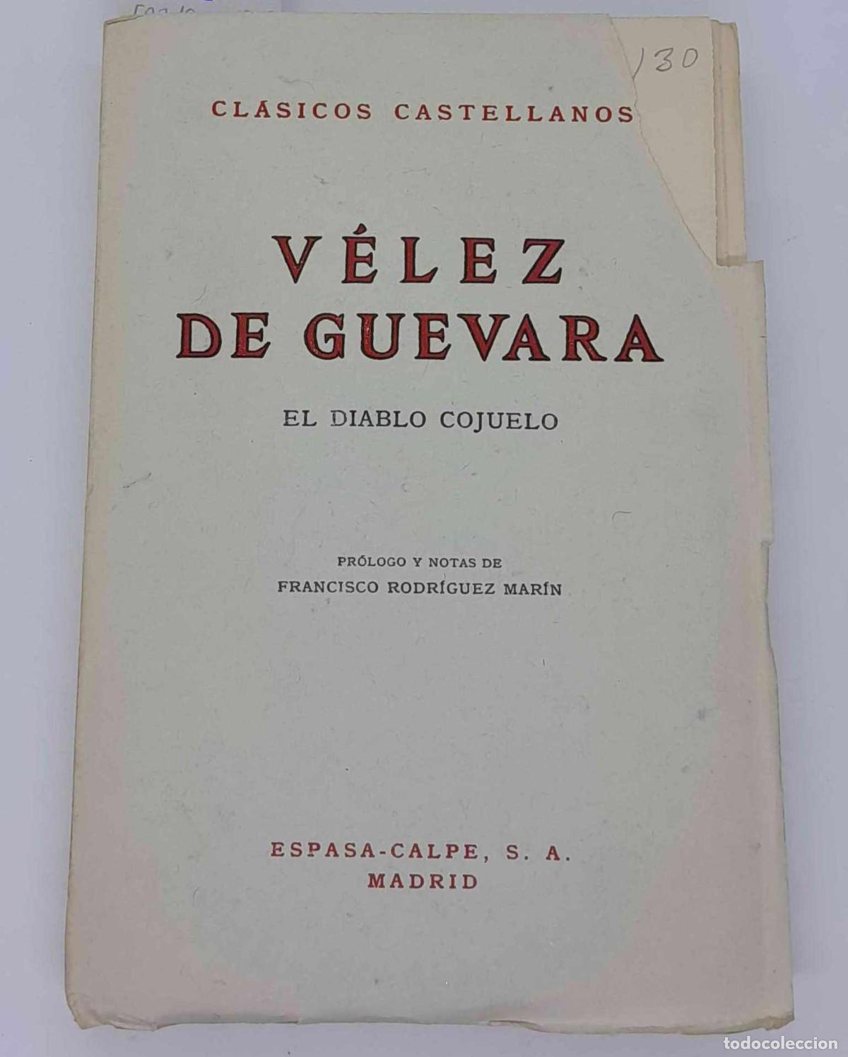 Libros: Velez de Guevara - Diablo Cojuelo - Foto 1