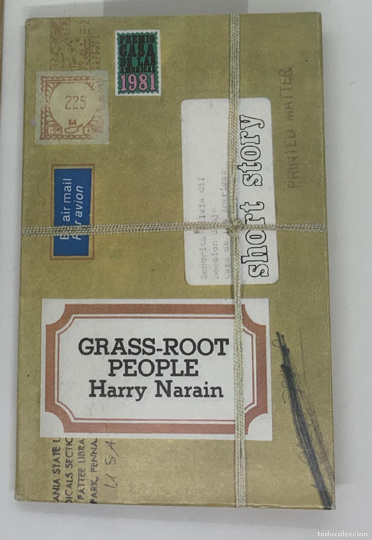 Libros: Grass-root People: Thirteen Stories on One Theme - Harry Narain - Foto 1