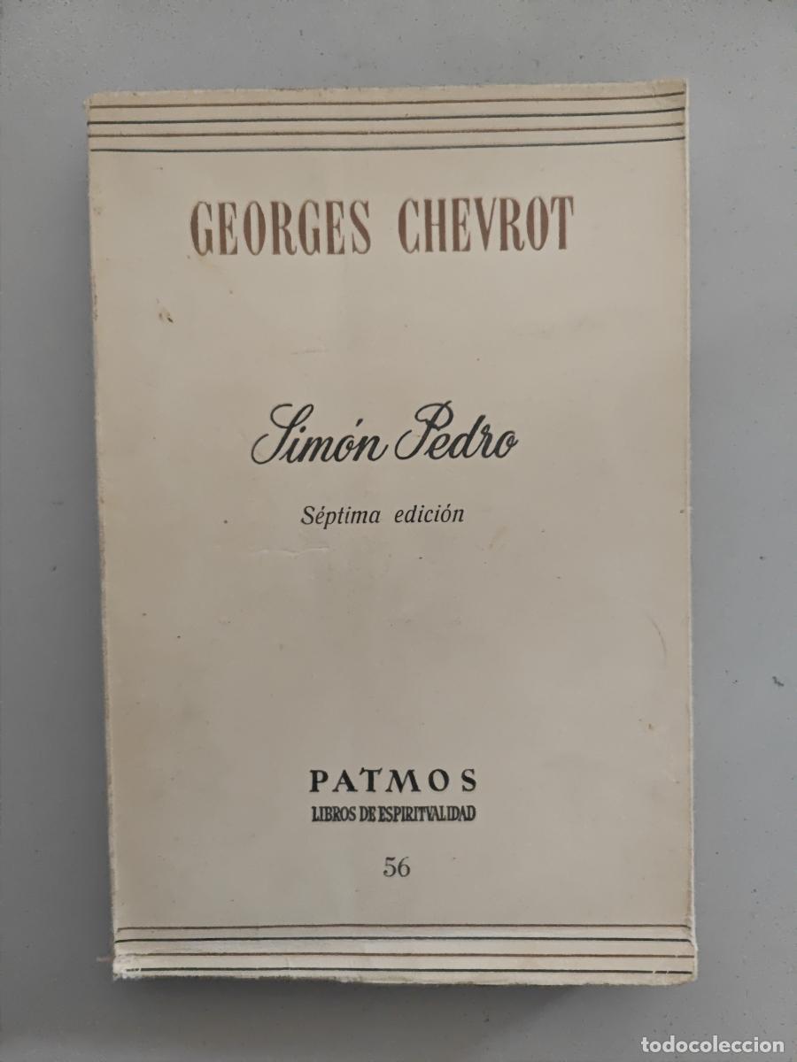 Libros: SIM&Oacute;N PEDRO. - GEORGES CHEVROT. TDK975 - Foto 1