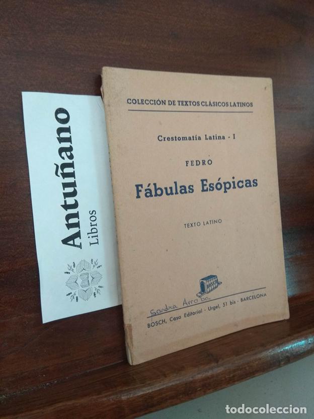 B&uuml;cher: Fedro F&aacute;bulas Es&oacute;topicas. Texto latino