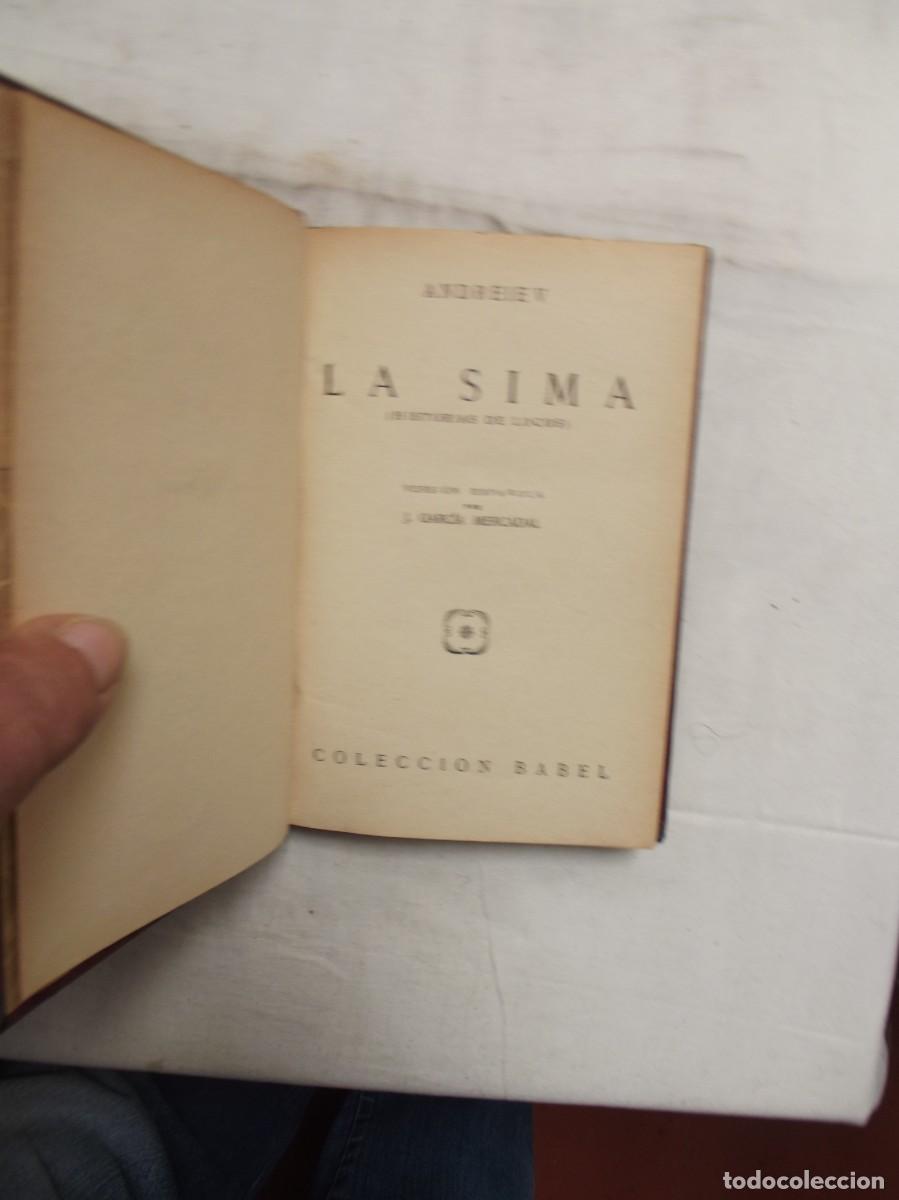 Libros: LA SIMA POR ANDREIEV - Foto 3