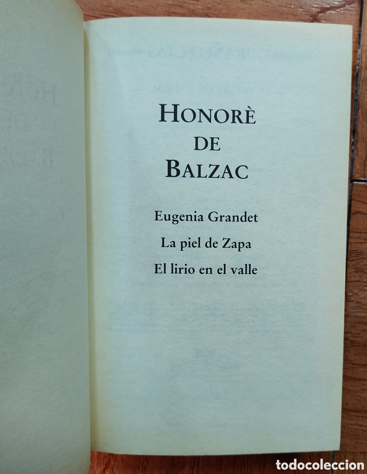 Libros: Obras Selectas � Edimat - Honor&eacute; de Balzac - Foto 3