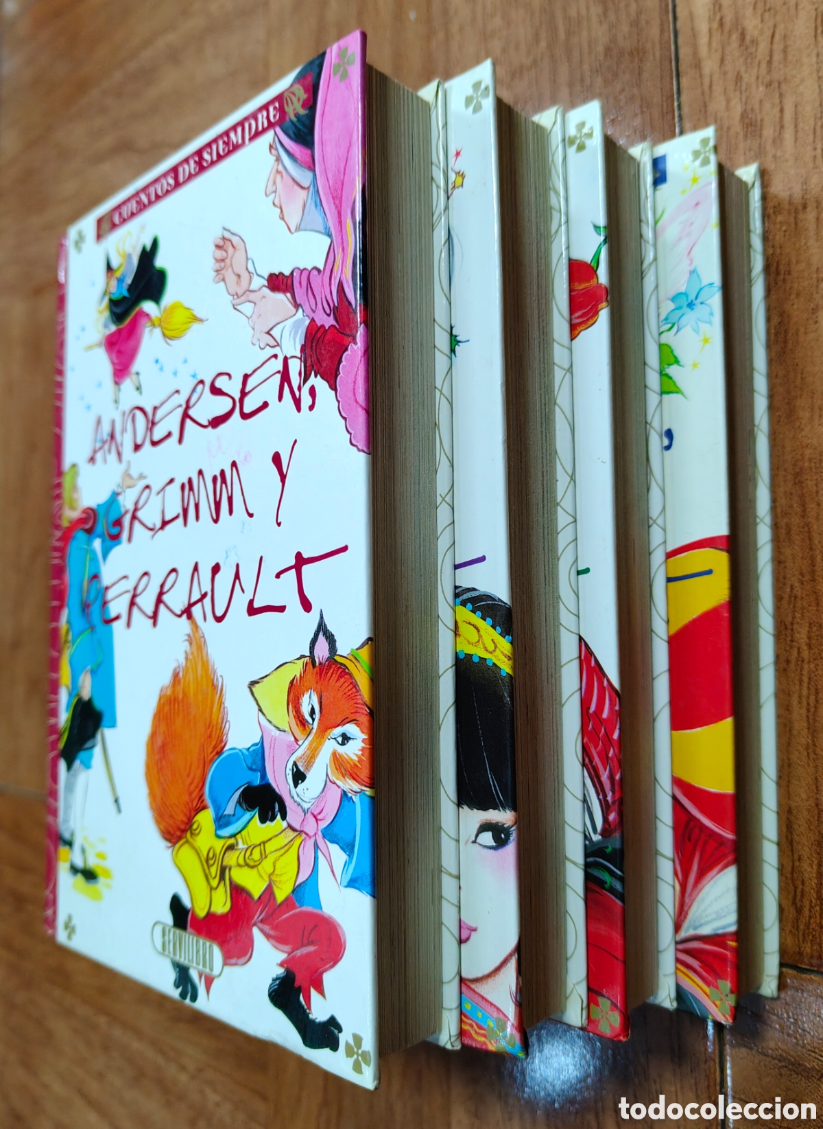 Libros: Cuentos de Siempre: Andersen, Grimm y Perrault - VV. AA. - Foto 4