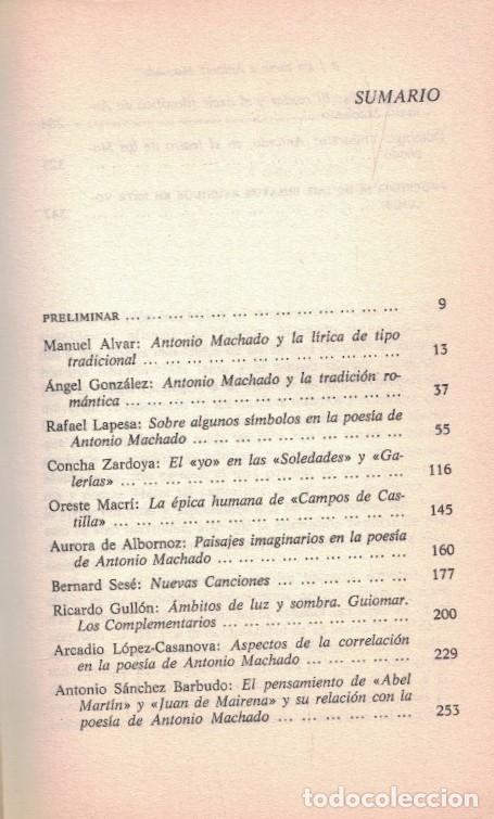 Libros: EN TORNO A ANTONIO MACHADO. - AA.VV. - Foto 2