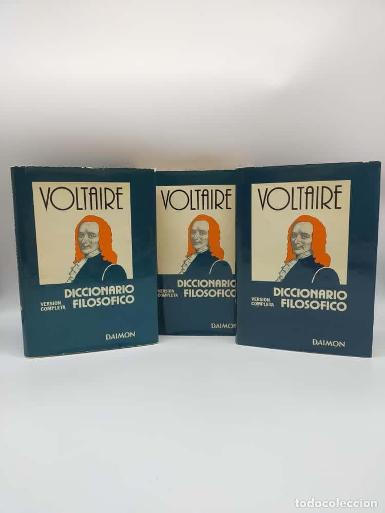 Libros: VOLTAIRE. - Diccionario filos&oacute;fico. Versi&oacute;n completa. 3 Tomos. - Foto 1