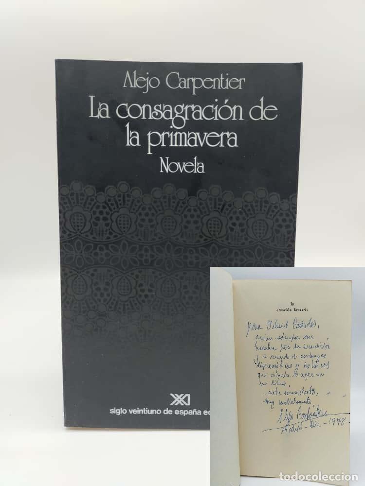 Libros: CARPENTIER, Alejo. - La consagraci&oacute;n de la primavera. - Foto 1