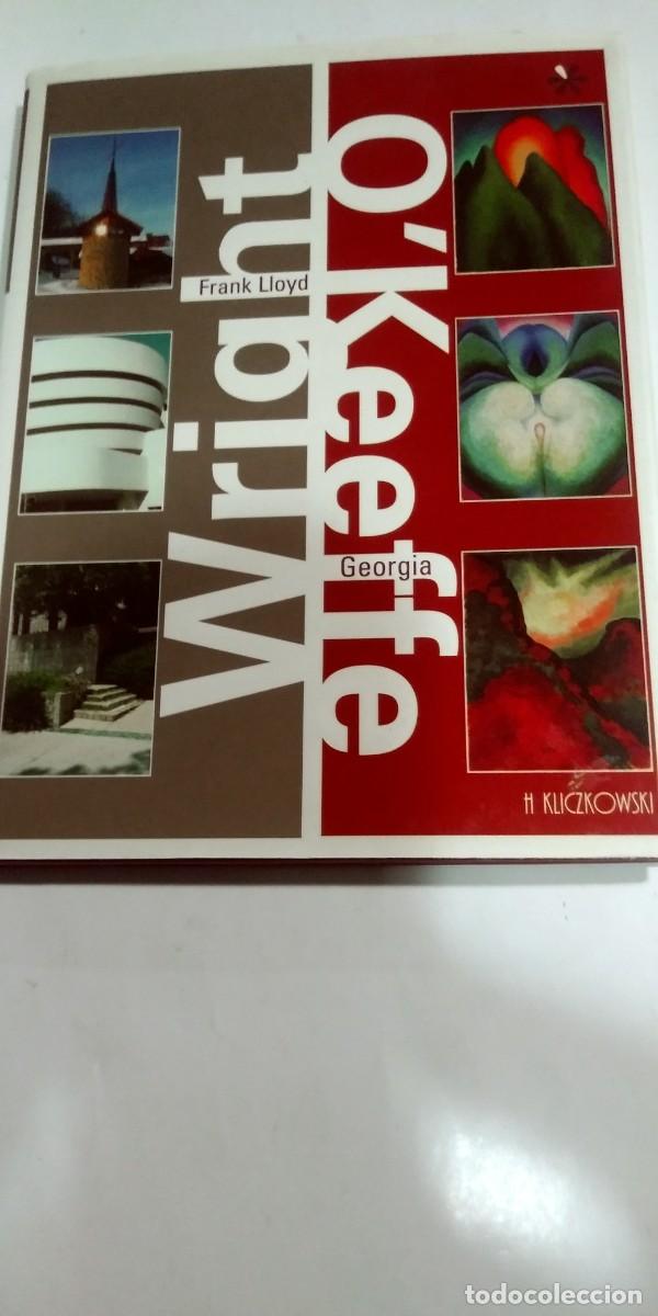 Libros: Frank Lloyd Georgia OKeeffe H. Kuczkowski - Foto 1
