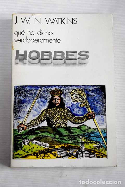 Libros: Hobbes: Watkins, John.- Watkins, John - Foto 1