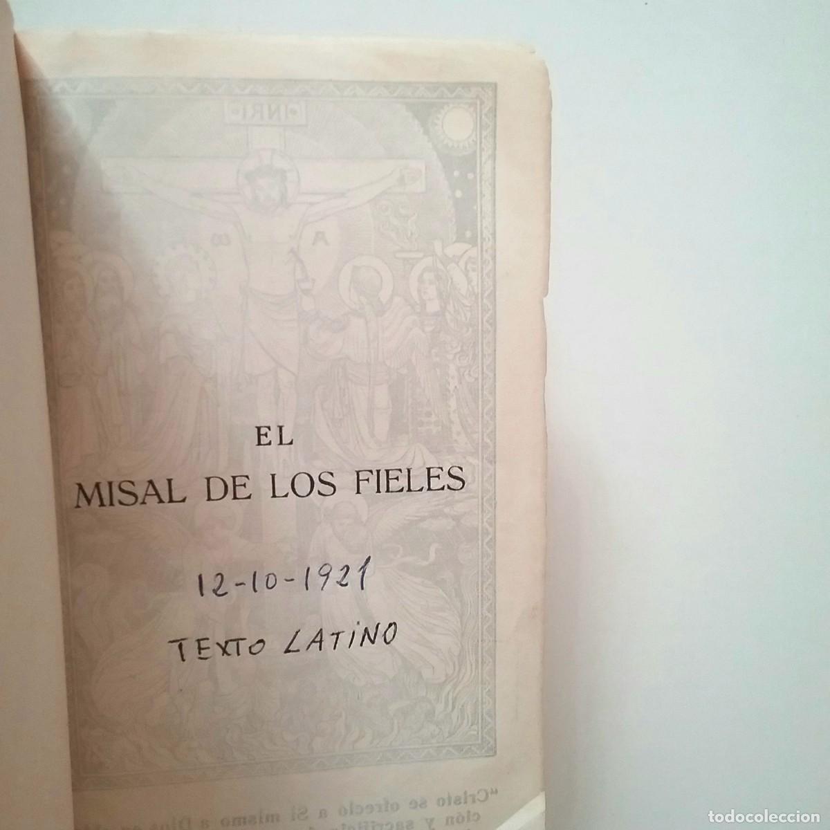 Libros: El Misal de los fieles - Foto 2