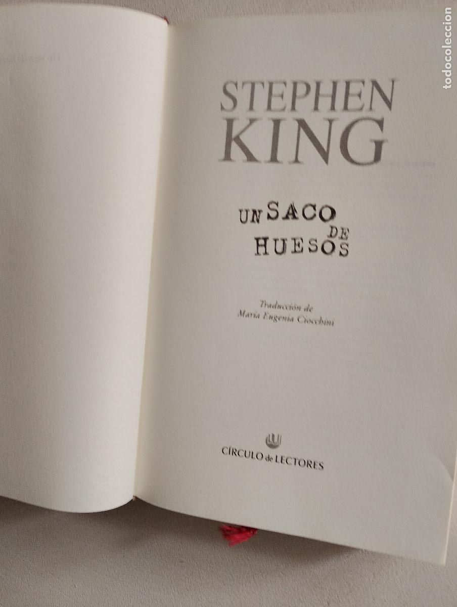 Libros: lote stephen king, 2 libros la tienda, un saco de huesos, - Foto 6