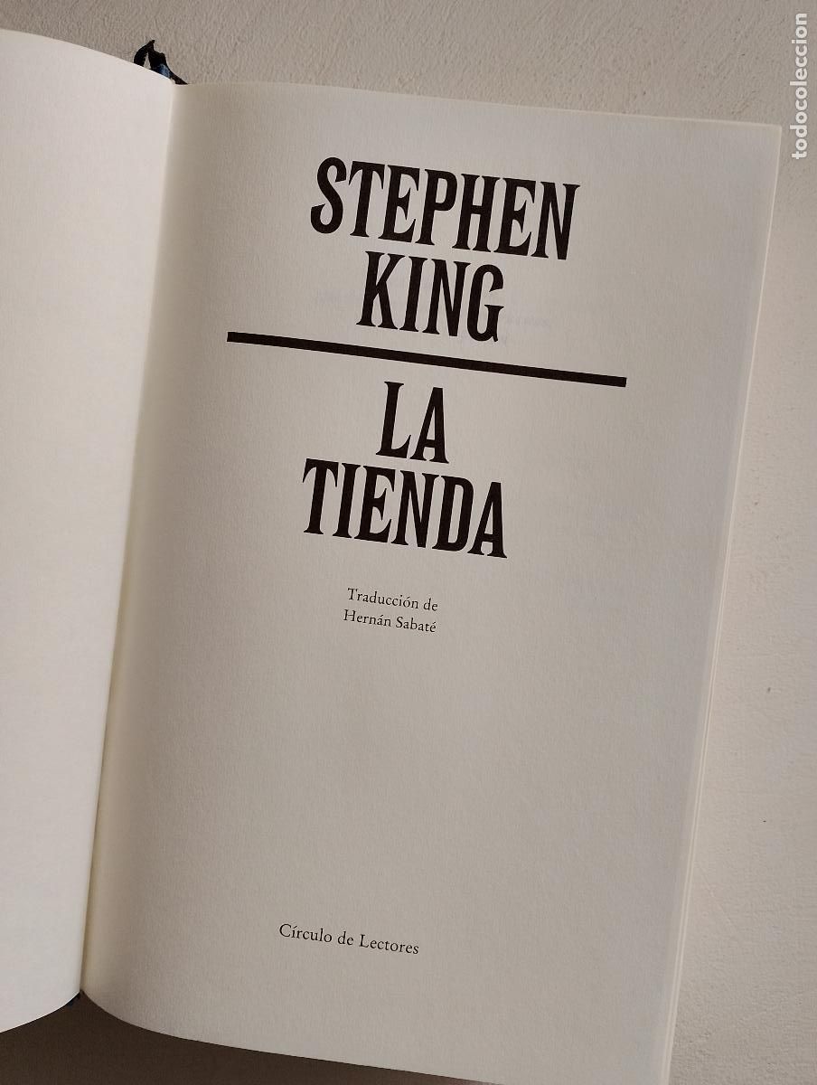 Libros: lote stephen king, 2 libros la tienda, un saco de huesos, - Foto 8