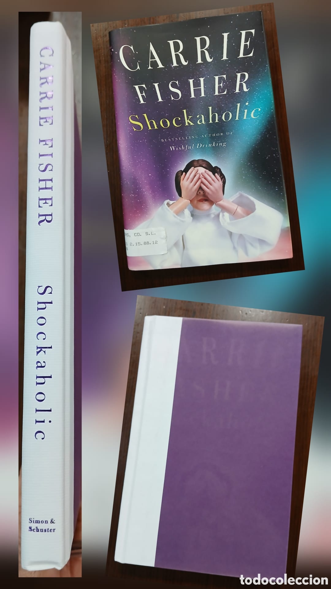 Libros: Carrie Fisher, Sockhaholic, ingles - Foto 1
