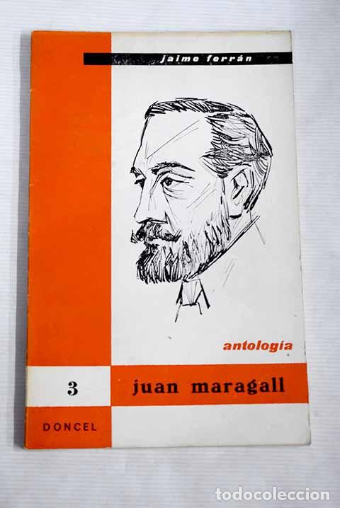 Libros: Juan Maragall: (Antologia).- Ferran, Jaime - Foto 1