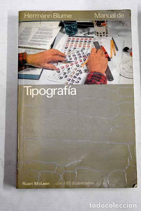 Libros: Manual de tipograf&iacute;a.- McLean, Ruari - Foto 1