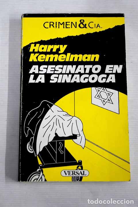 Libros: Asesinato en la sinagoga.- Kemelman, Harry - Foto 1