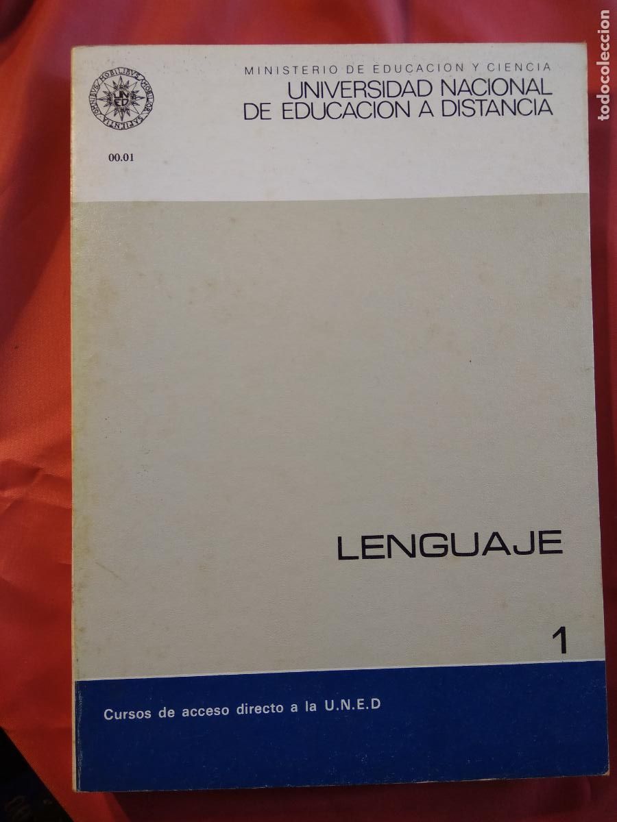 Libros: Lenguaje 1 cursos UNED EP.1375 - Foto 1