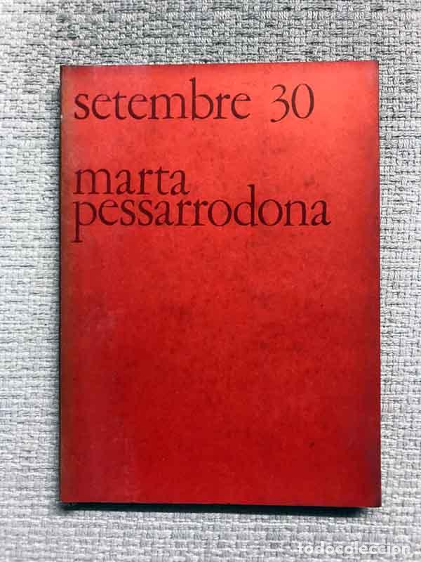 Libros: Setembre 30 - Marta Pessarrodona - Foto 1