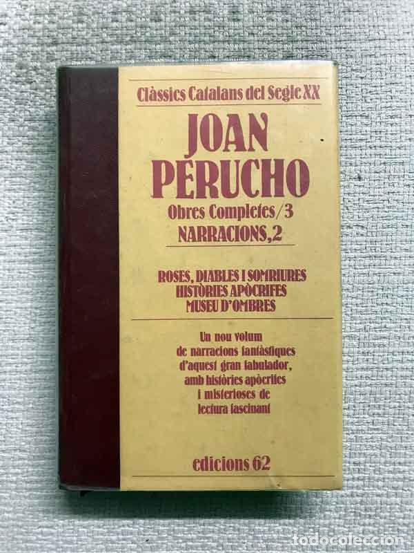 Libros: Obres completes, 3. Narracions, 2 - Joan Perucho - Foto 1