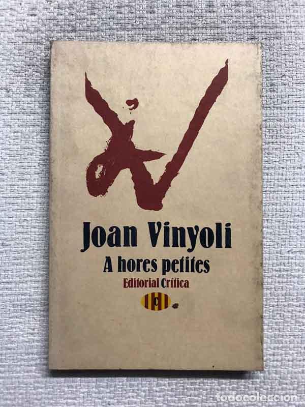 Libros: A hores petites - Joan Vinyoli - Foto 1