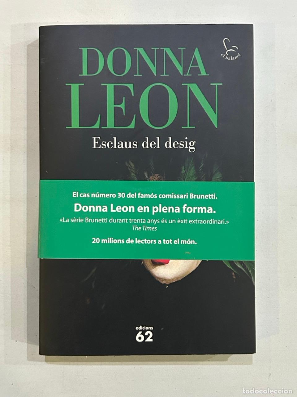 Libros: Donna Leon - Esclaus del desig - Foto 1
