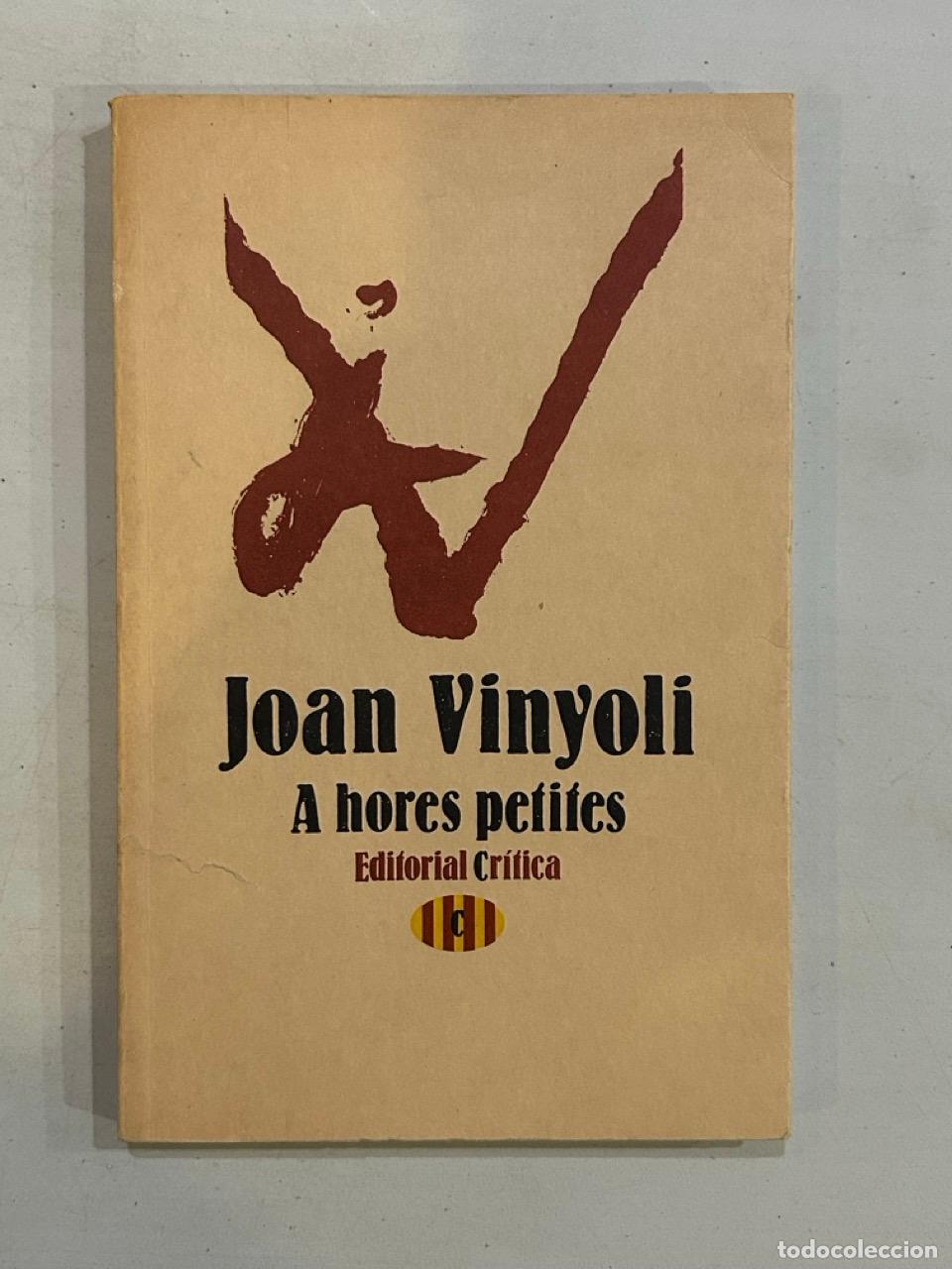 Libros: Joan Vinyoli - A hores petites - Foto 1